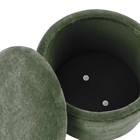 Storage Ottoman Material and Finishes