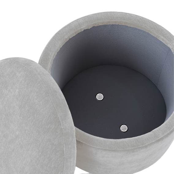 Storage Ottoman Material and Finishes