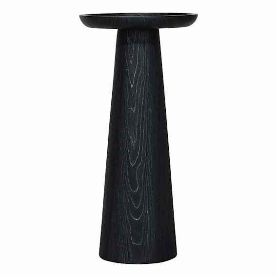 River Side Table High 30x61cm in Black Oak