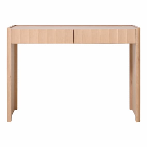 Ripple Desk in White Oak