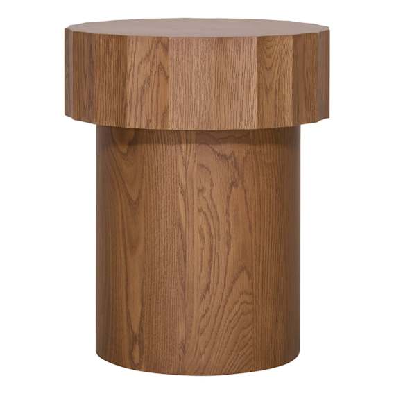 Ripple Side Table in Oak Caramel