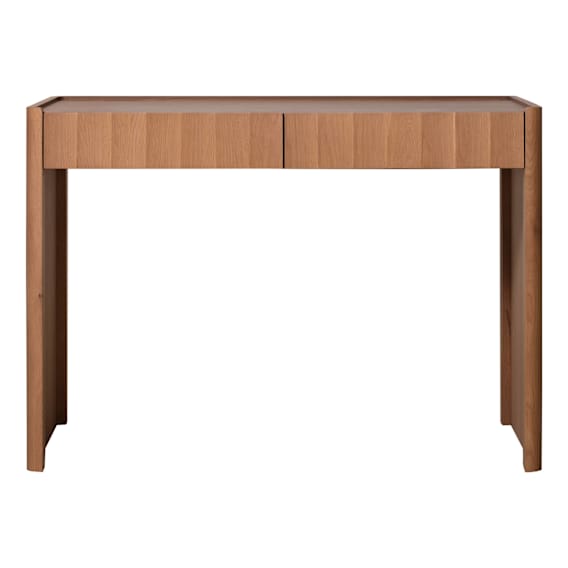 Ripple Desk in Oak Caramel