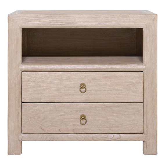 Royal Bedside Table in Reclaimed Elm