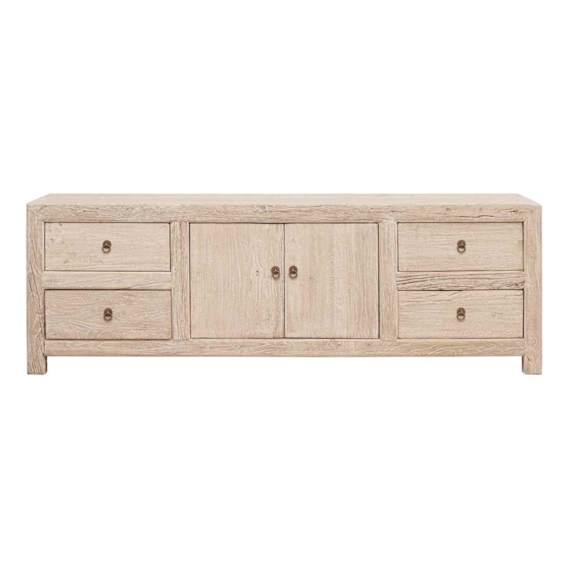 Royal Entertainment Unit 180cm in Reclaimed Elm