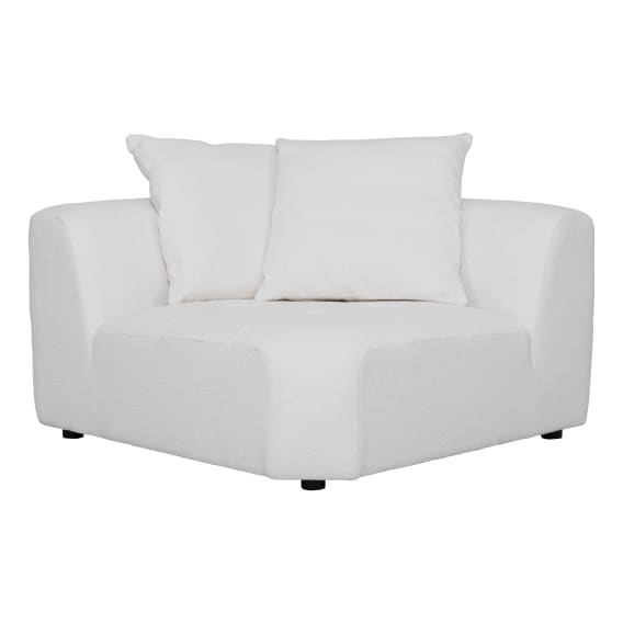 Rubin Sofa Corner in Het White