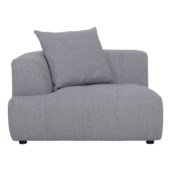 Rubin Sofa End LHF in Het Cement