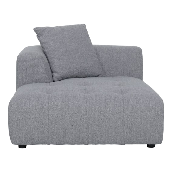 Rubin Sofa Chaise LHF in Het Cement