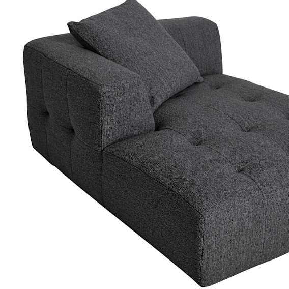 Chaise Piece Material and Finishes