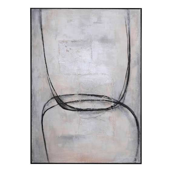 Rustic Rhapsody Design 2 Box Framed Canvas in 100 x 140cm