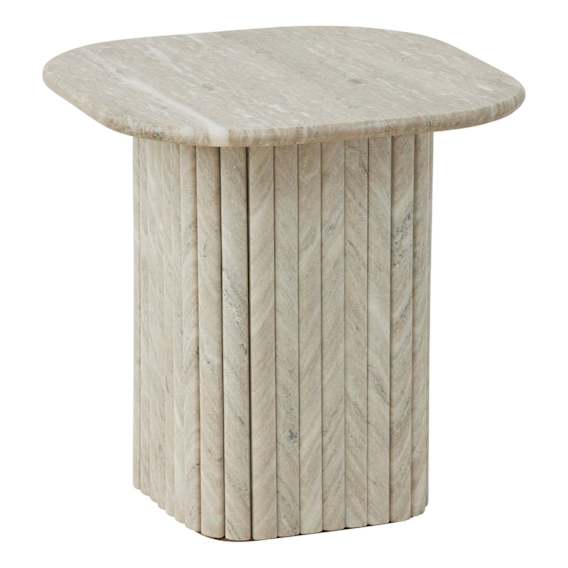 Ruben Side Table 45x45cm in Beige