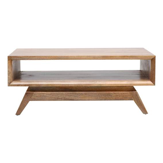 Sari Small Coffee Table 100cm in Mangowood Clear
