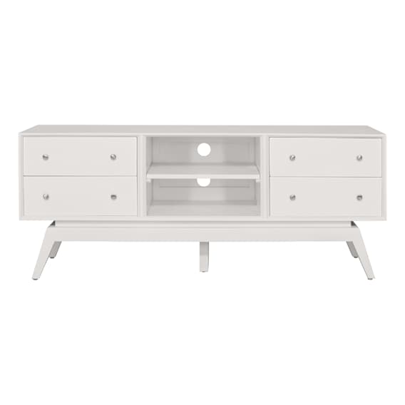 Sari Entertainment Unit 160cm in White