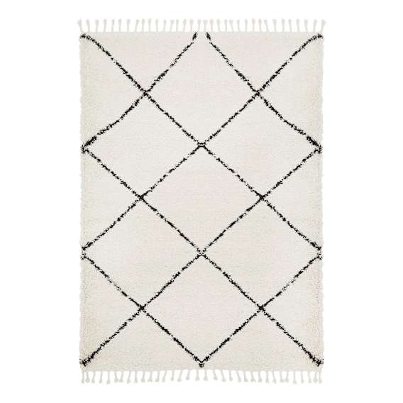 Saffron 22 Rug 120x170cm in Off White/Black