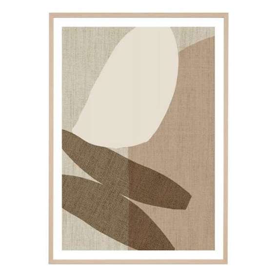 Sasha Blush Design 1 Framed Print in 45 x 62cm