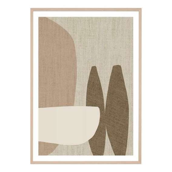 Sasha Blush Design 2 Framed Print in 33 x 45cm