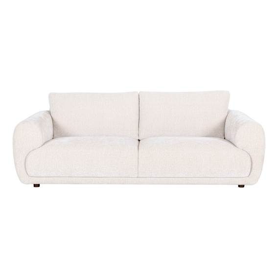 Salina 3 Seater Sofa in Flora White