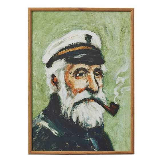 Salty Framed Print 40 x 55cm