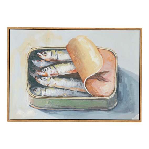 Scatola Box Framed Canvas in 35 x 50cm