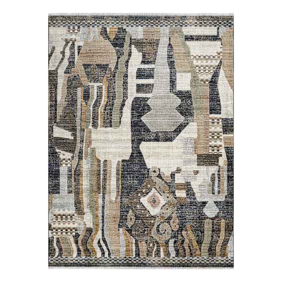Selin Rug 160x230cm in Black
