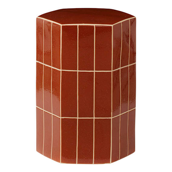 Seidler Side Table 38x53.5cm in Rust