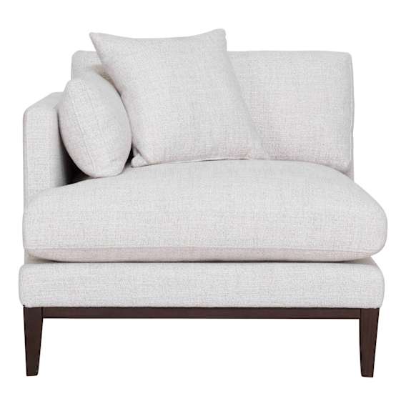 Seville Sofa End LHF in Apollo Optical / Smoked Oak