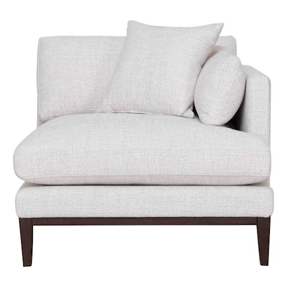 Seville Sofa End RHF in Apollo Optical / Smoked Oak
