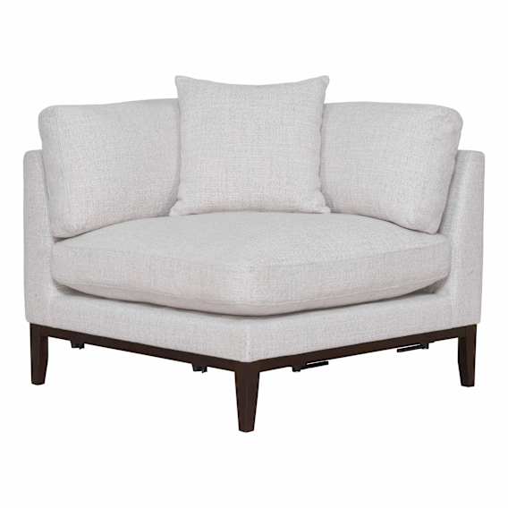 Seville Sofa Corner in Apollo Optical / Smoked Oak