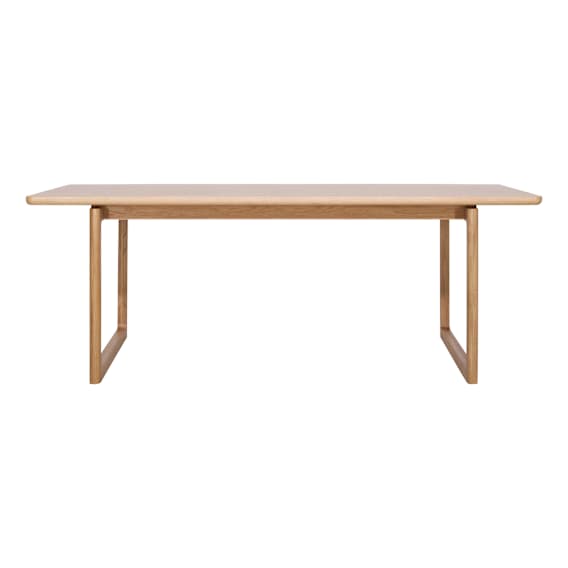 Sesia Dining Table 240cm in Oak Clear