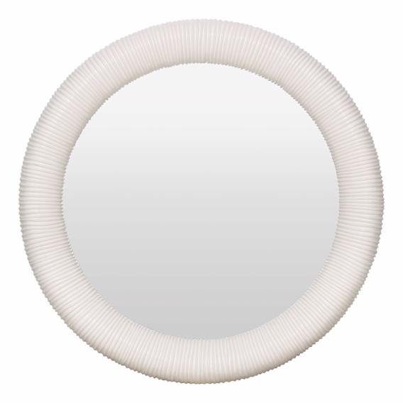 Sienna Mirror 120cm in Pearl White