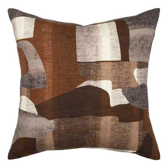 Sienna Feather Fill Cushion 50x50cm in Chocolate