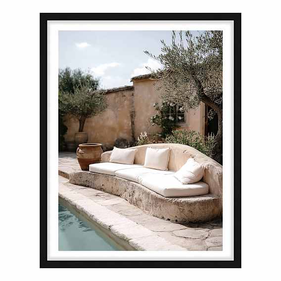 Siena Sanctuary Framed Print in 103 x 143cm