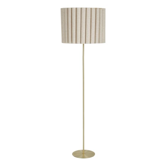 Sombra Floor Lamp 44.5x158cm in Natural / Gold
