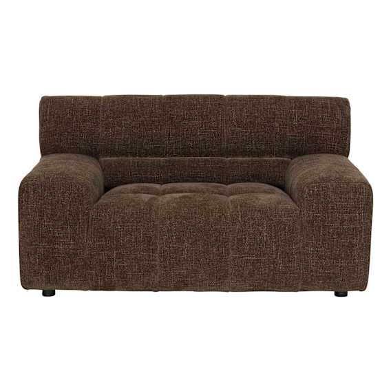 Solstice 1.5 Seater Sofa in Lila Chocolate