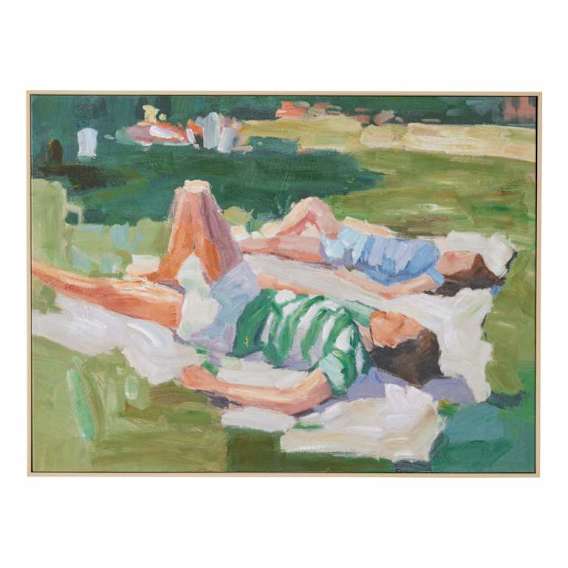 Somme Box Framed Canvas in 80 x 60cm