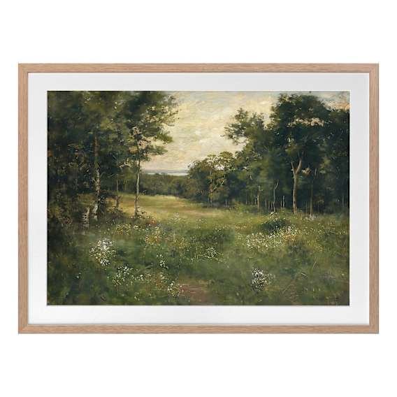 Spring Meadows Framed Print in 141.5 x 106cm