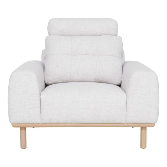 Stratton Armchair in Cloud White Sand