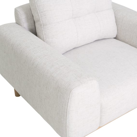 Armchair + Headrest Material and Finishes