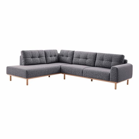 Stratton Corner Chaise Sofa LHF in Cloud Storm
