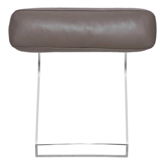 Stratton Headrest in Warmth Leather Chocolate