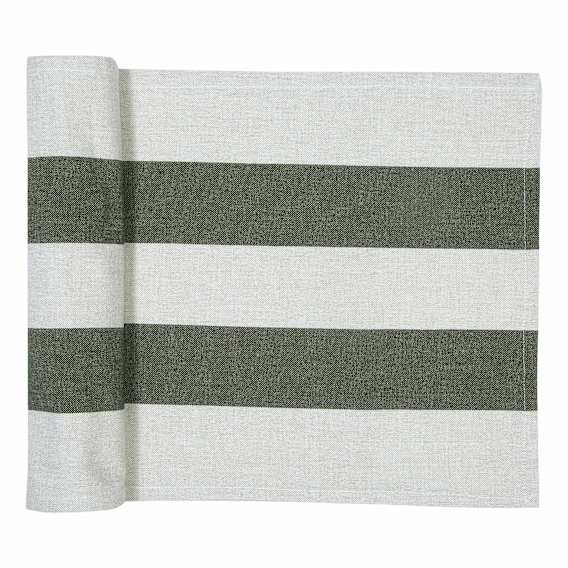 Stripe Runner Large 250x1cm in Olive
