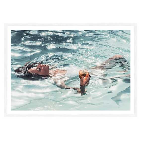 Sunkissed Framed Print in 118 x 84cm