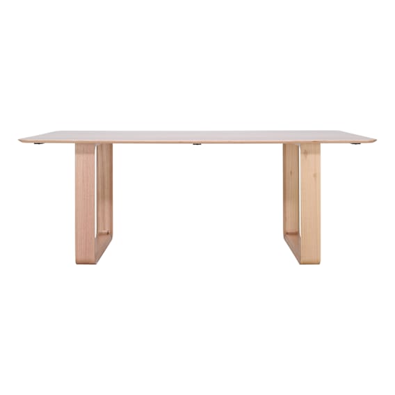 Suffolk Dining Table 210cm in High Feature Messmate