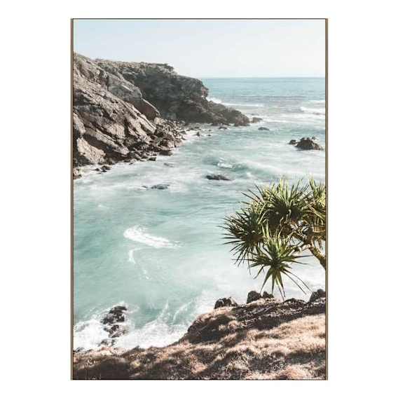 Summer Vibes A Box Framed Canvas in 95 x 135cm