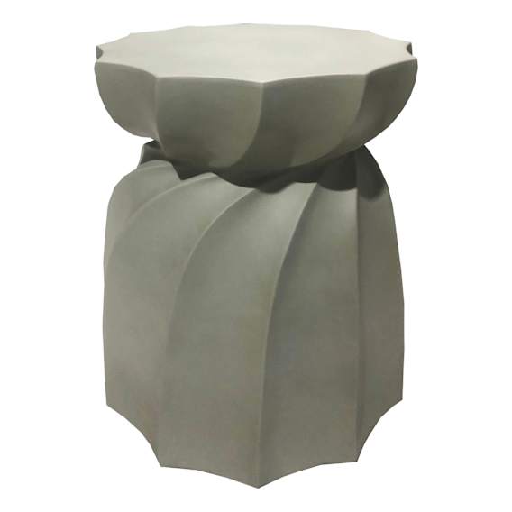 Swirl Side Table 38x46cm in Olive