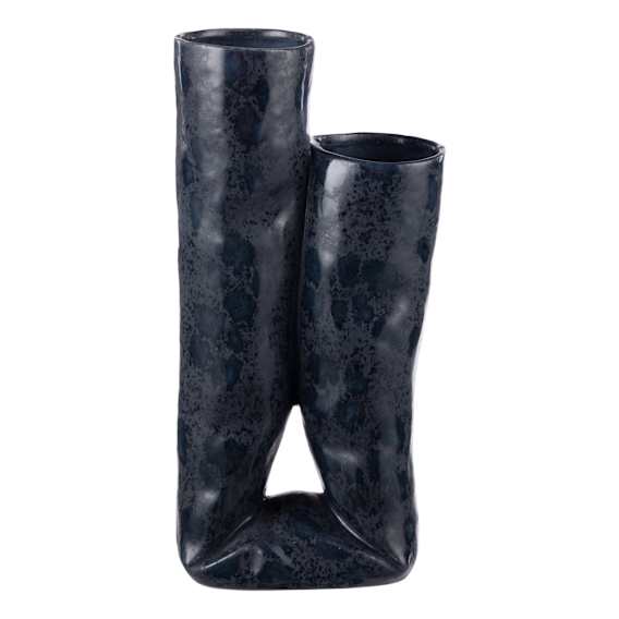 Tate Vase Large 15.5x31cm in Deep Blue