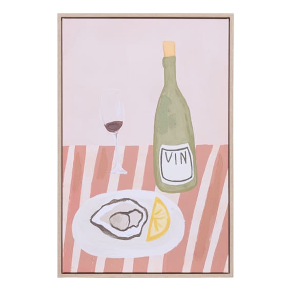 Tablescape 2 Box Framed Canvas in 40 x 60cm