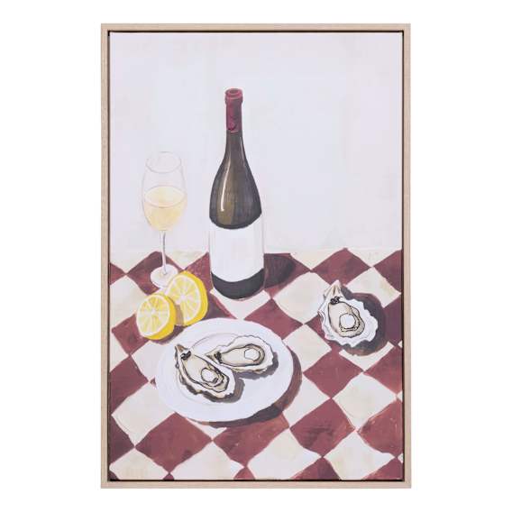 Tablescape 4 Box Framed Canvas in 40 x 60cm