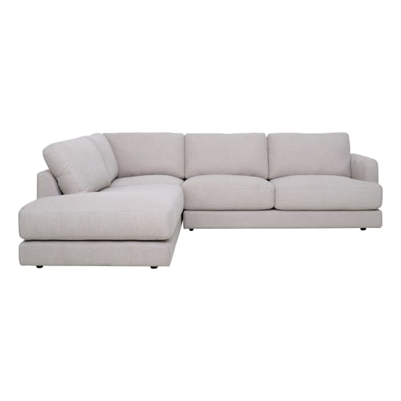 Temple Corner Chaise Sofa LHF in Belfast Beige