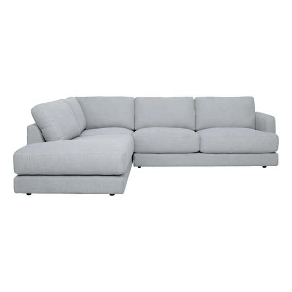 Temple Corner Chaise Sofa LHF in Belfast Grey