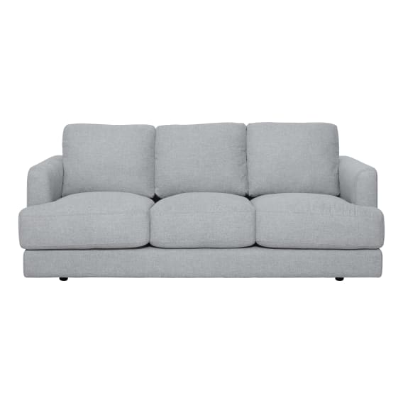 Temple 3 Seater Sofa in Belfast Grey